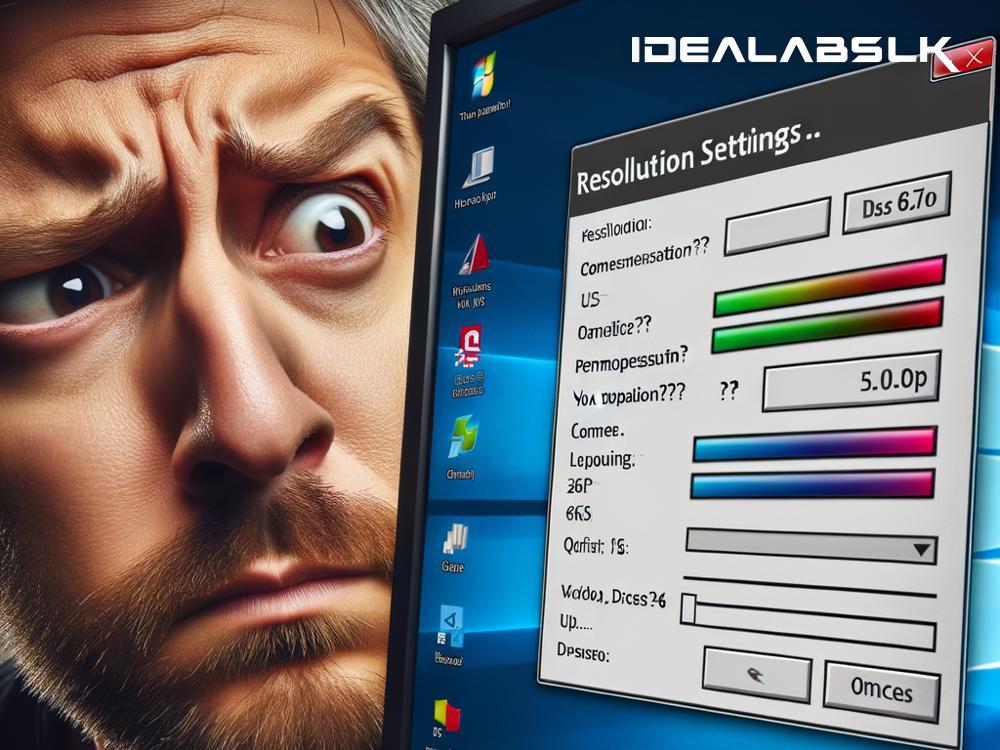 How to Fix 'Screen Resolution Issues' on Windows